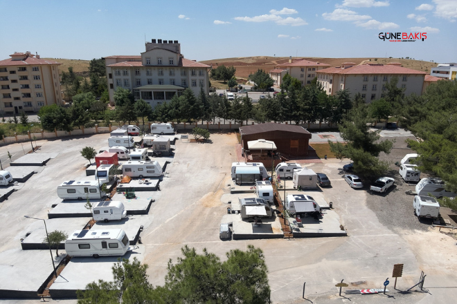 Gaziantep Büyükşehir, yeni karavan parkını Burç Ormanı’nda tamamladı